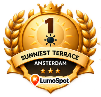 LumoSpot 1st place Overall Sunniest Terrace badge