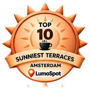 LumoSpot Top 10 Cafe Sunniest Terrace badge